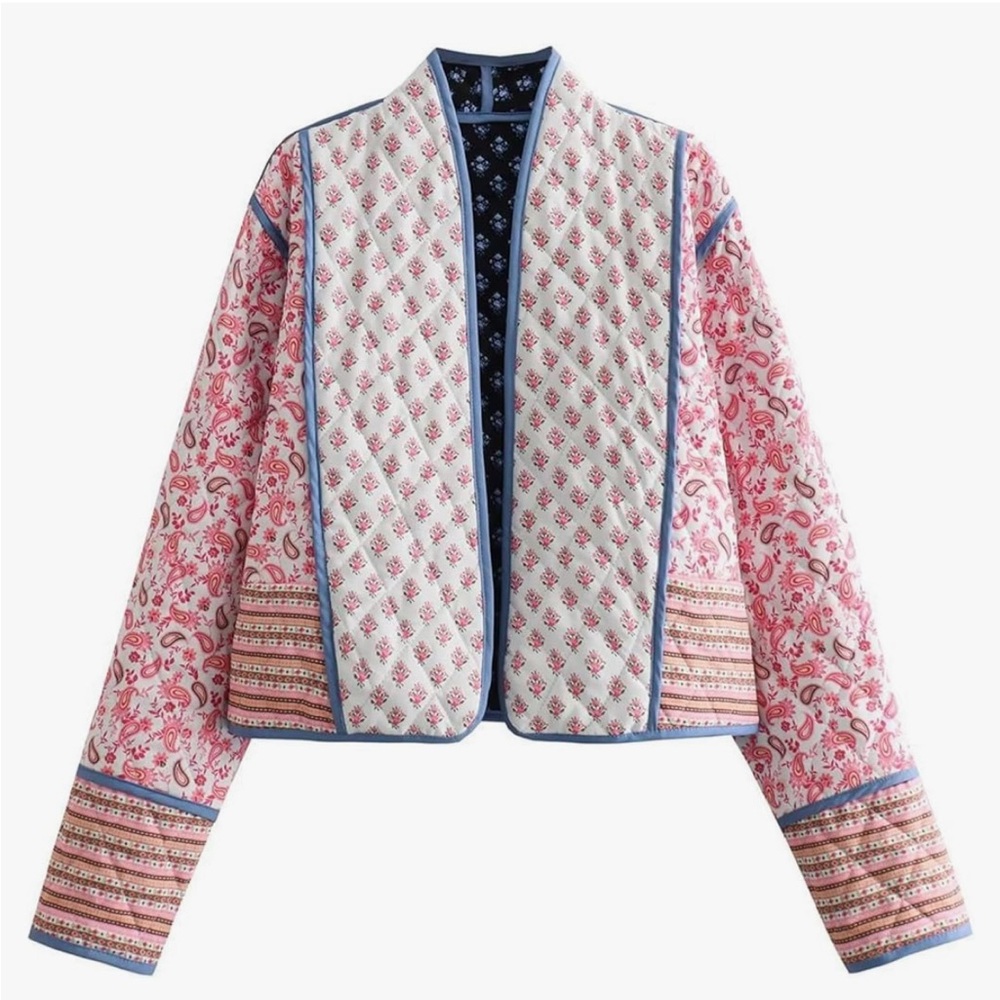 Quilted Jacket Reversible From Amazon - image 1